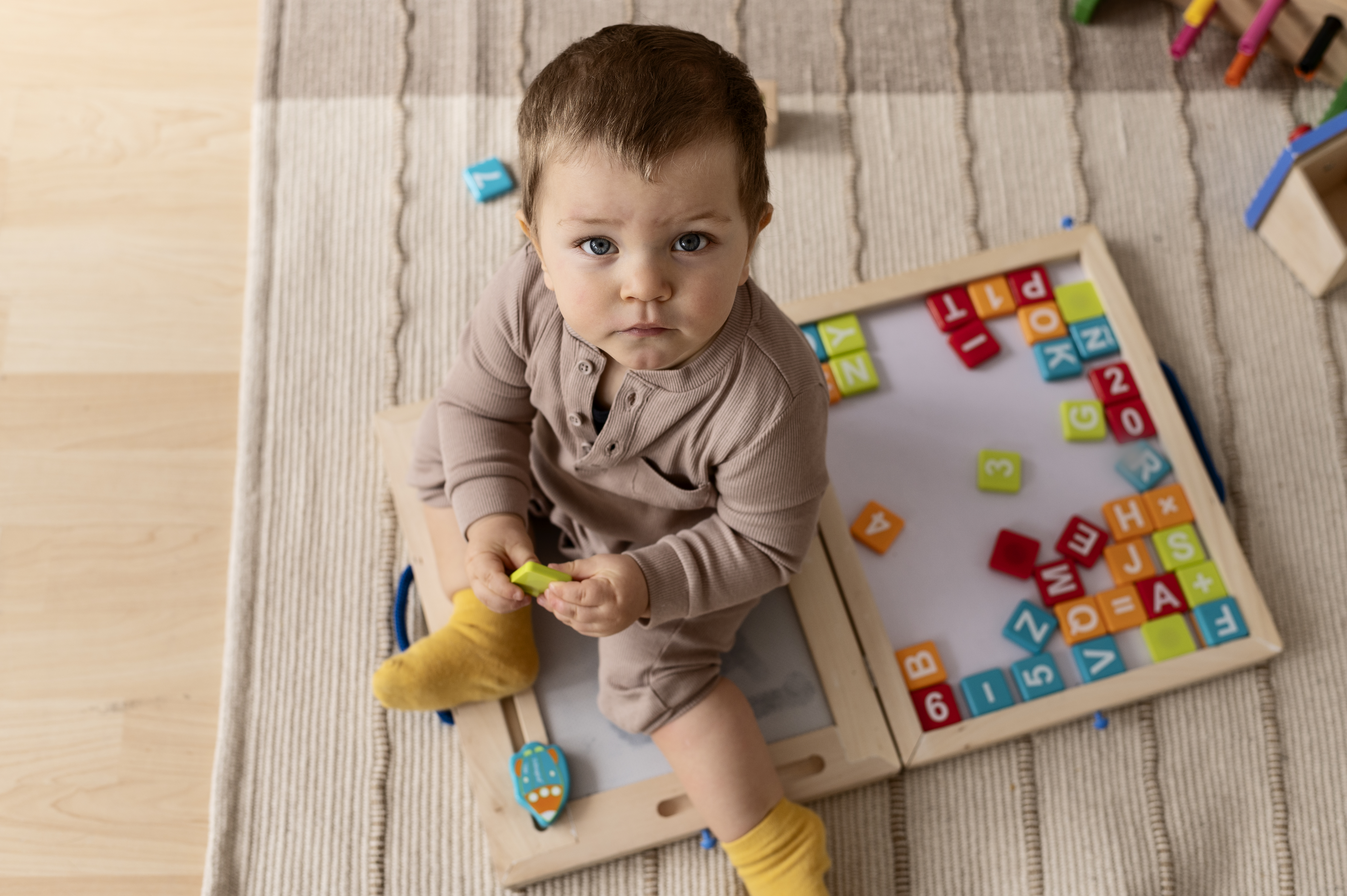 Early language toys for babies